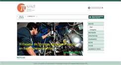 Desktop Screenshot of nano-tecnologia.cl